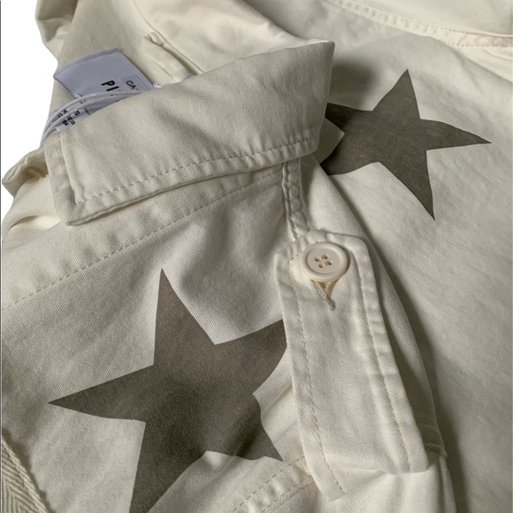 ❤️❤️PISTOLA Camilo Military Jacket In Ivory. Size S/M❤️❤️ - Picture 12 of 12